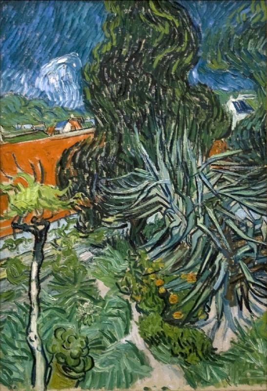 Vincent Van Gogh Doctor Gachets Garden in Auvers Sweden oil painting art